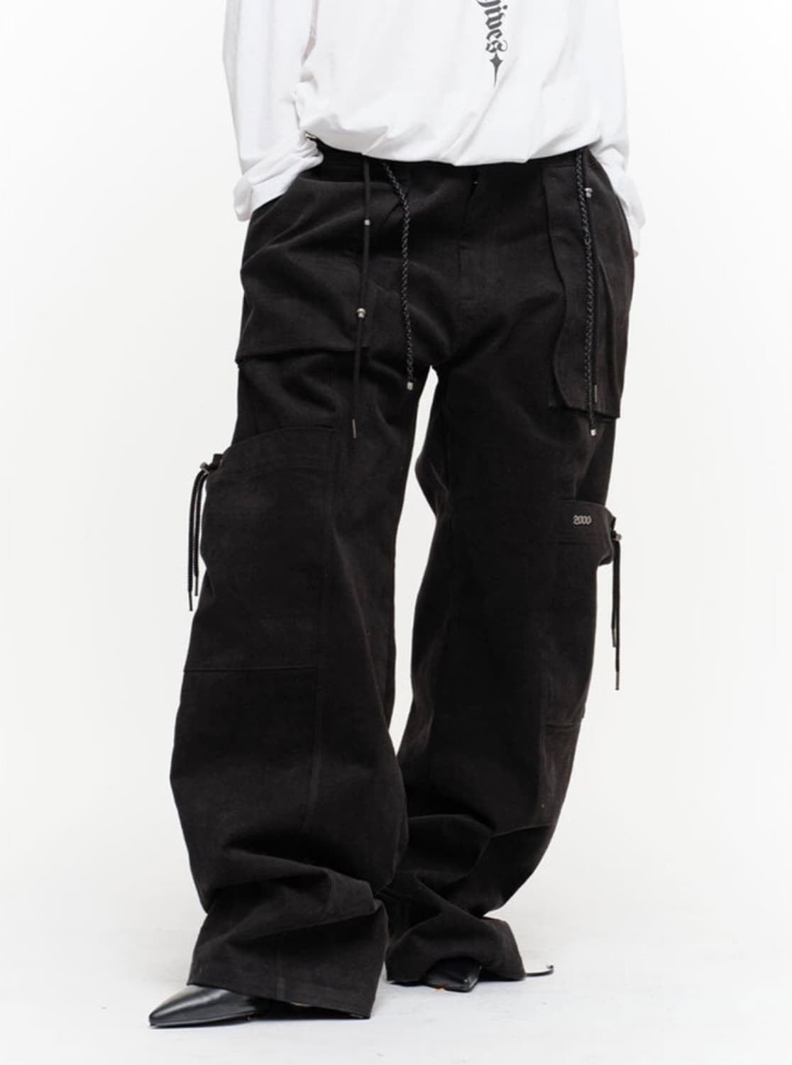 2000아카이브스 REMY POCKET PANTS 포켓팬츠 블랙  상품이미지1