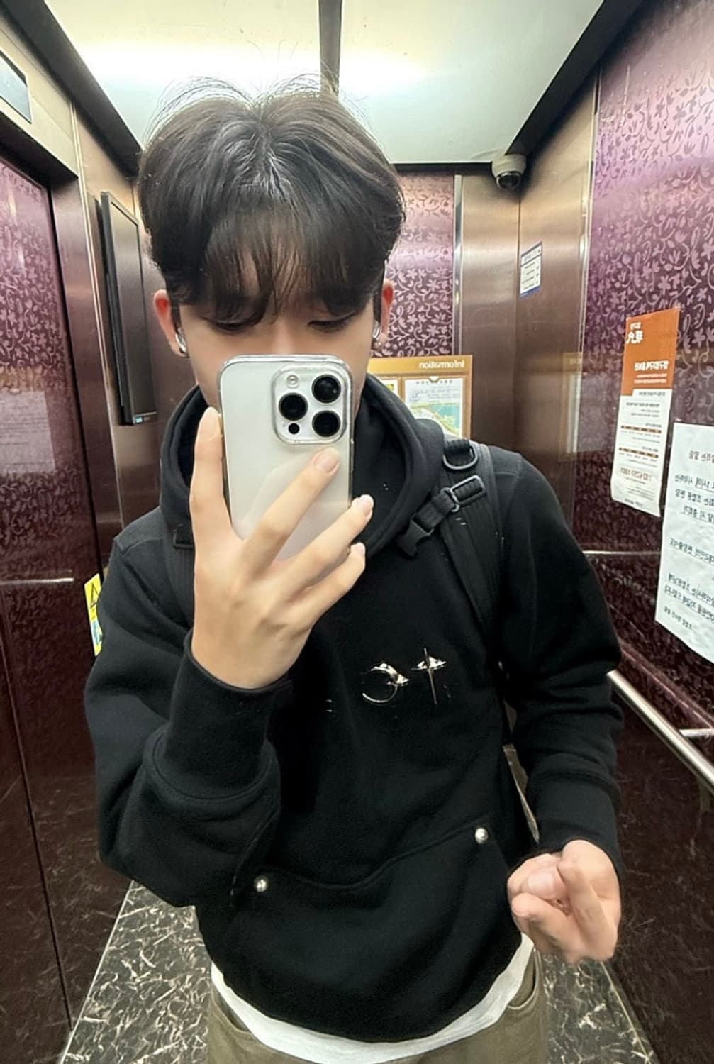떠그 클럽 아머 후드 블랙 상품이미지1
