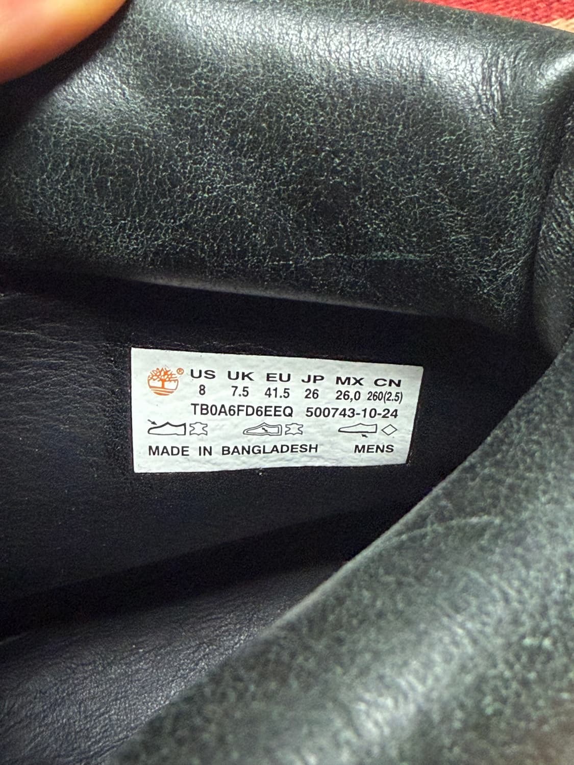 Timberland 6inch lace boot -dark green   상품이미지9