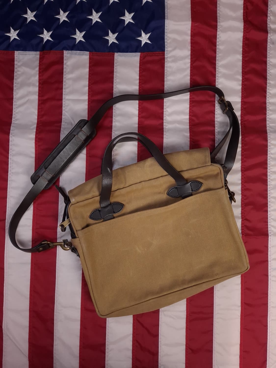 오리지날 FILSON 필슨 256 탄 브리프케이스 상품이미지9