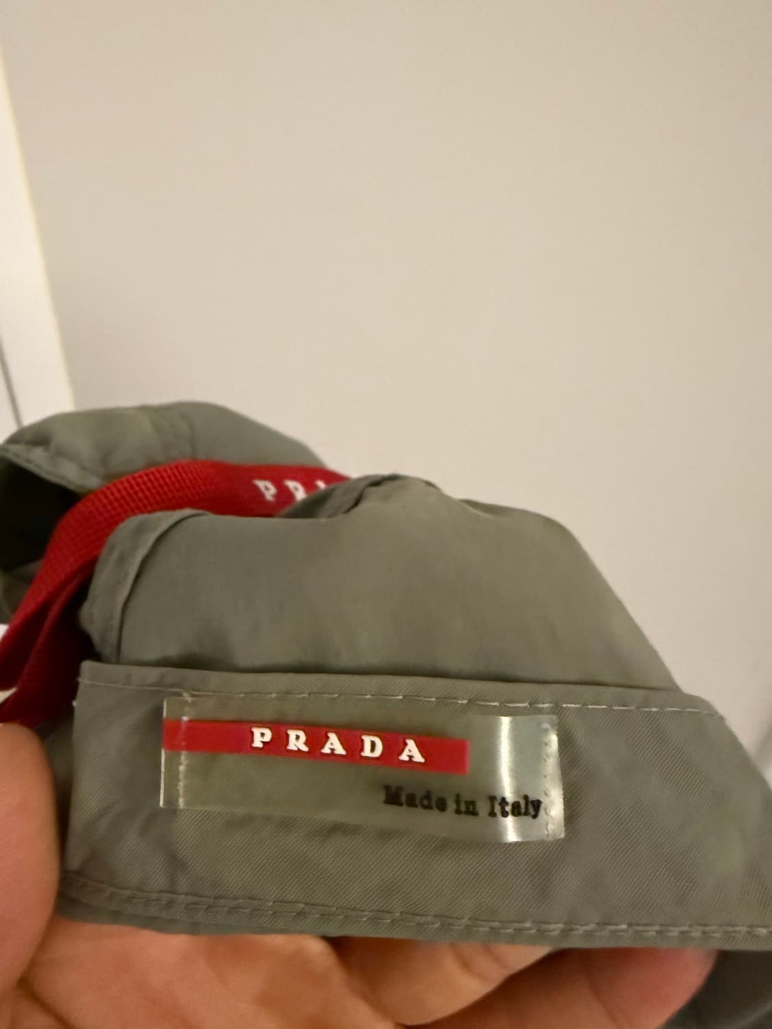 프라다 스포츠 롱빌 캡 prada cap 상품이미지7