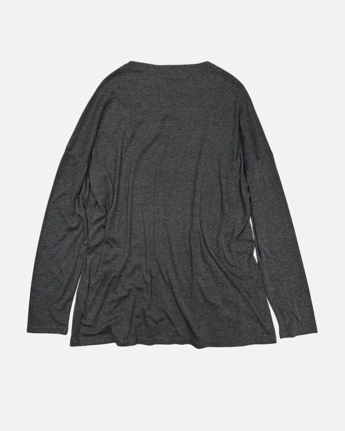 N'OR knit mix charcoal t-shirt 상품이미지4