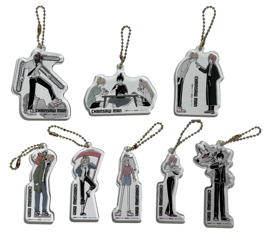 체인소맨 아크릴 키링 키홀더 애니 일본 극장판 레제 덴지 포치타 피규어 상품이미지1