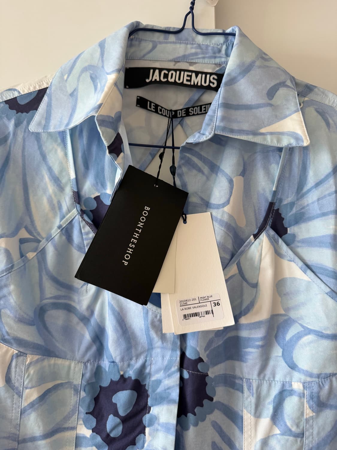 Jacquemus floral print poplin dress 36 상품이미지6