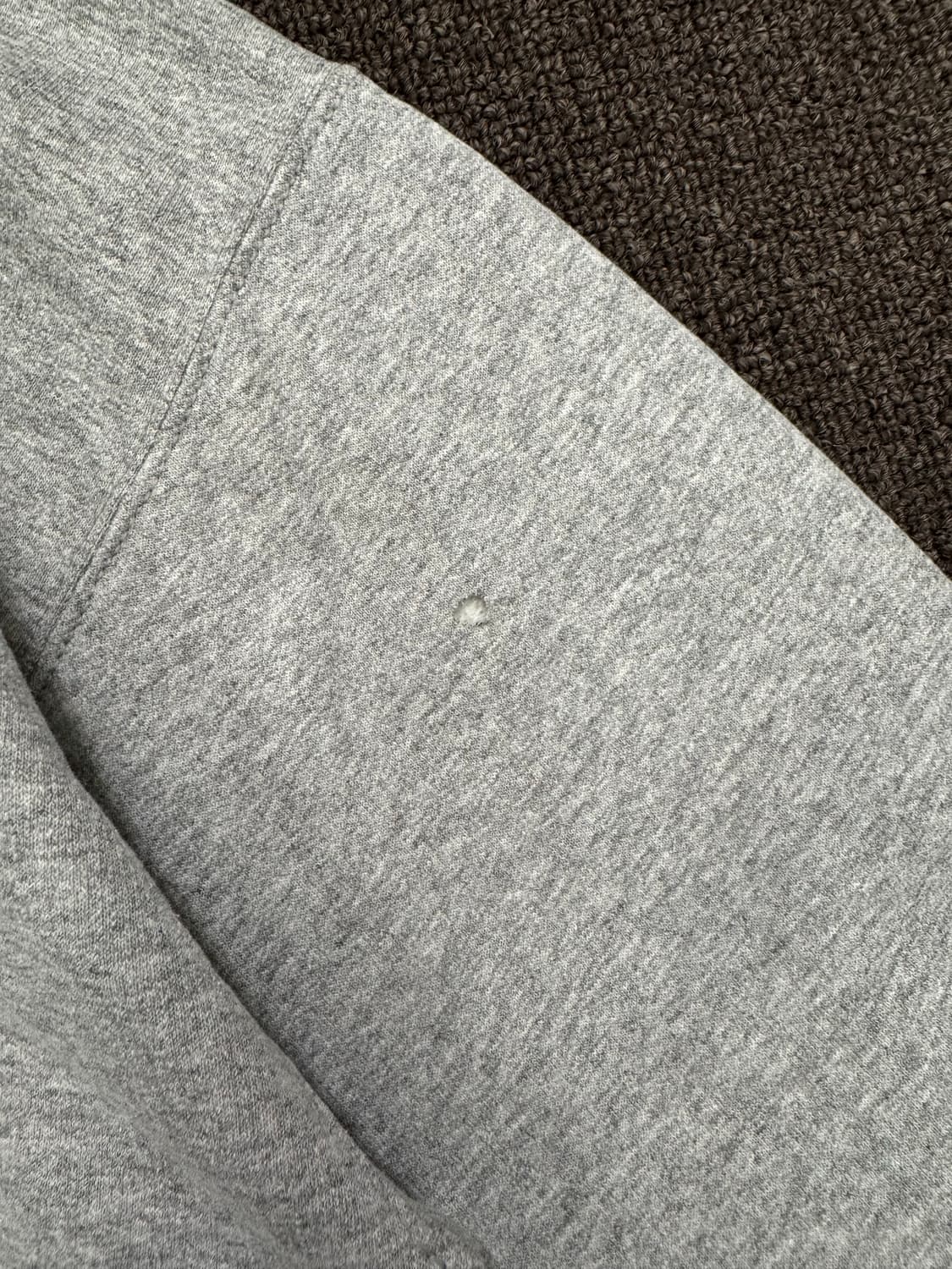 L)챔피온 빈티지 NAZARETH 프린팅 그레이 스웻셔츠(핀홀) 상품이미지6