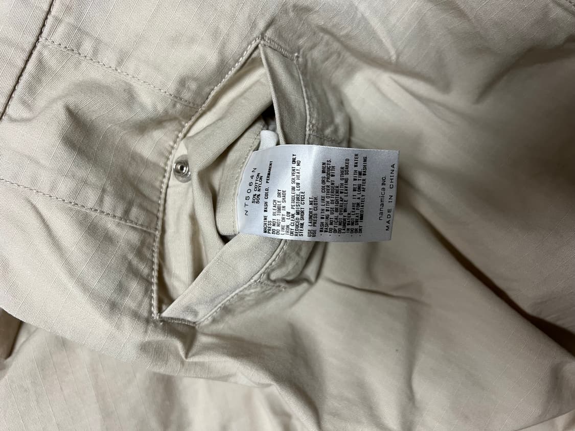 노스페이스 퍼플라벨 립스탑 와이드 크롭 팬츠 34 상품이미지5