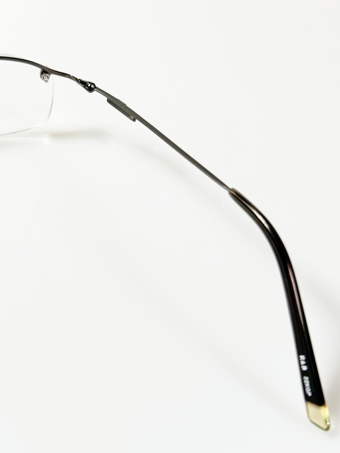 R&B Eyewear 무테 스퀘어 메탈 프레임 빈티지 안경 상품이미지6