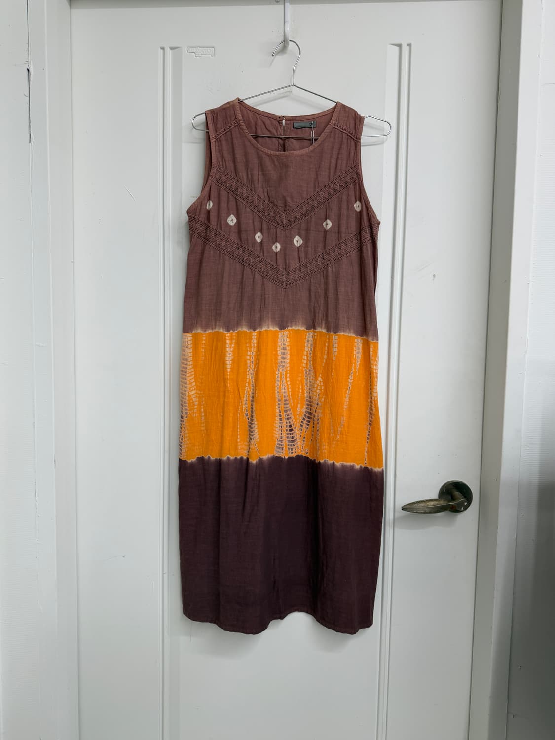 일본빈티지 하구미 나염 민소매원피스 상품이미지6