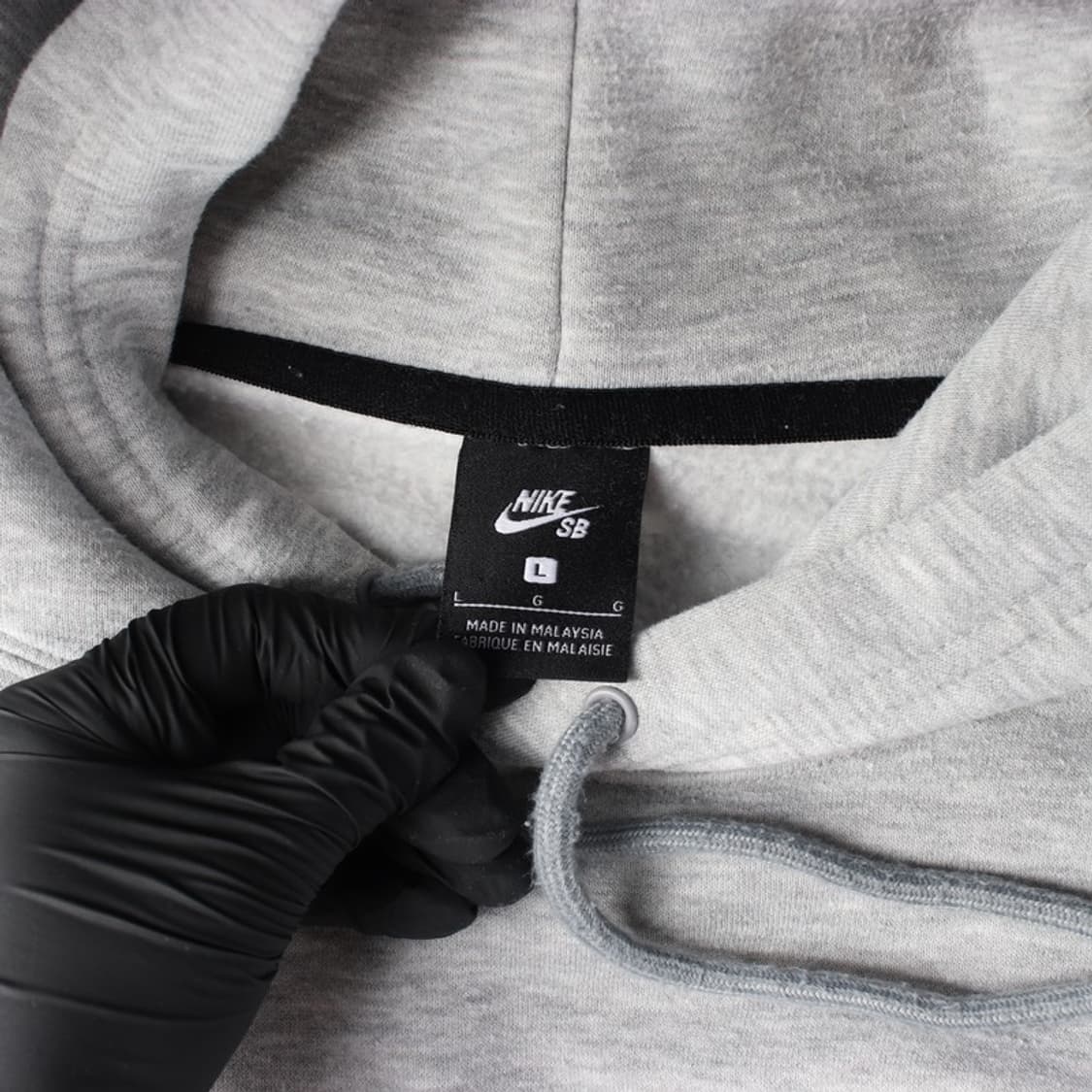 나이키 SB 그레이 빅로고 스웻 후드티 L 상품이미지5