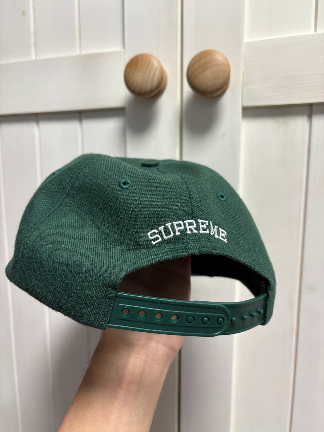 14aw 슈프림 아라빅 캡 그린 녹색 made in usa 상품이미지4