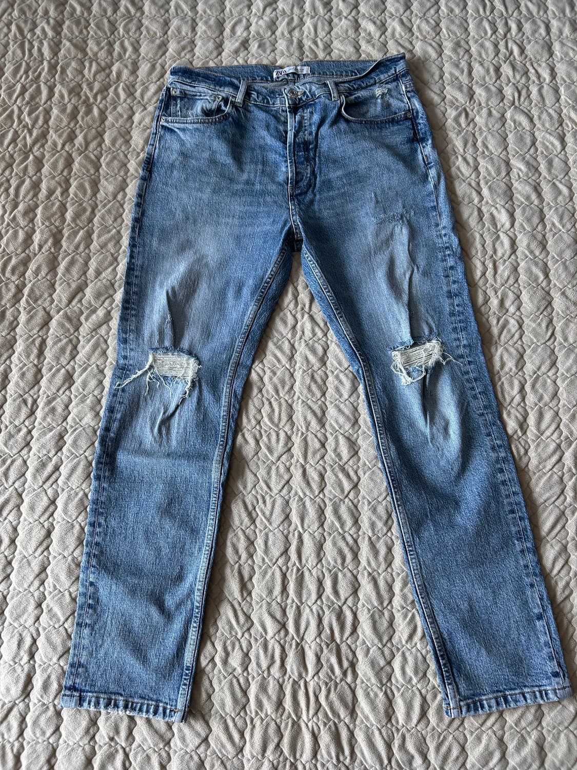 Zara damaged jean 상품이미지1