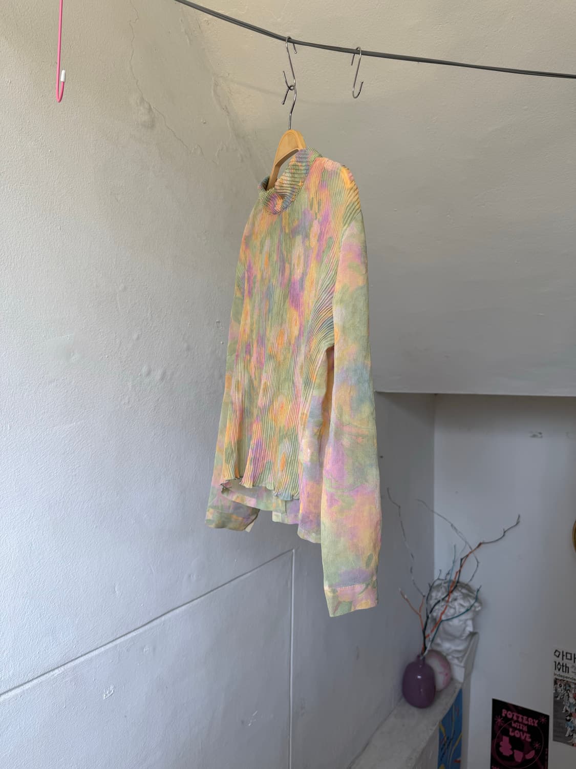 페어리 에스닉 플리츠 블라우스 상품이미지4