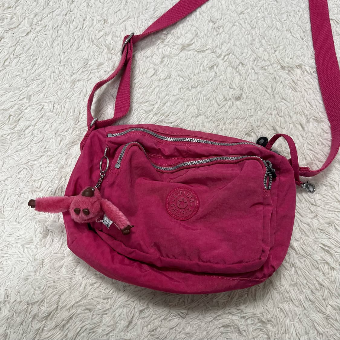 Kipling Pink Cross Bag 상품이미지5