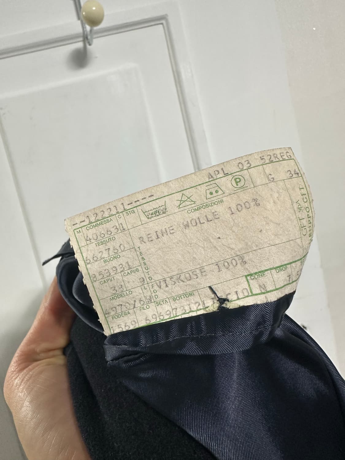 조르지오 아르마니 롱 싱글코트 상품이미지5