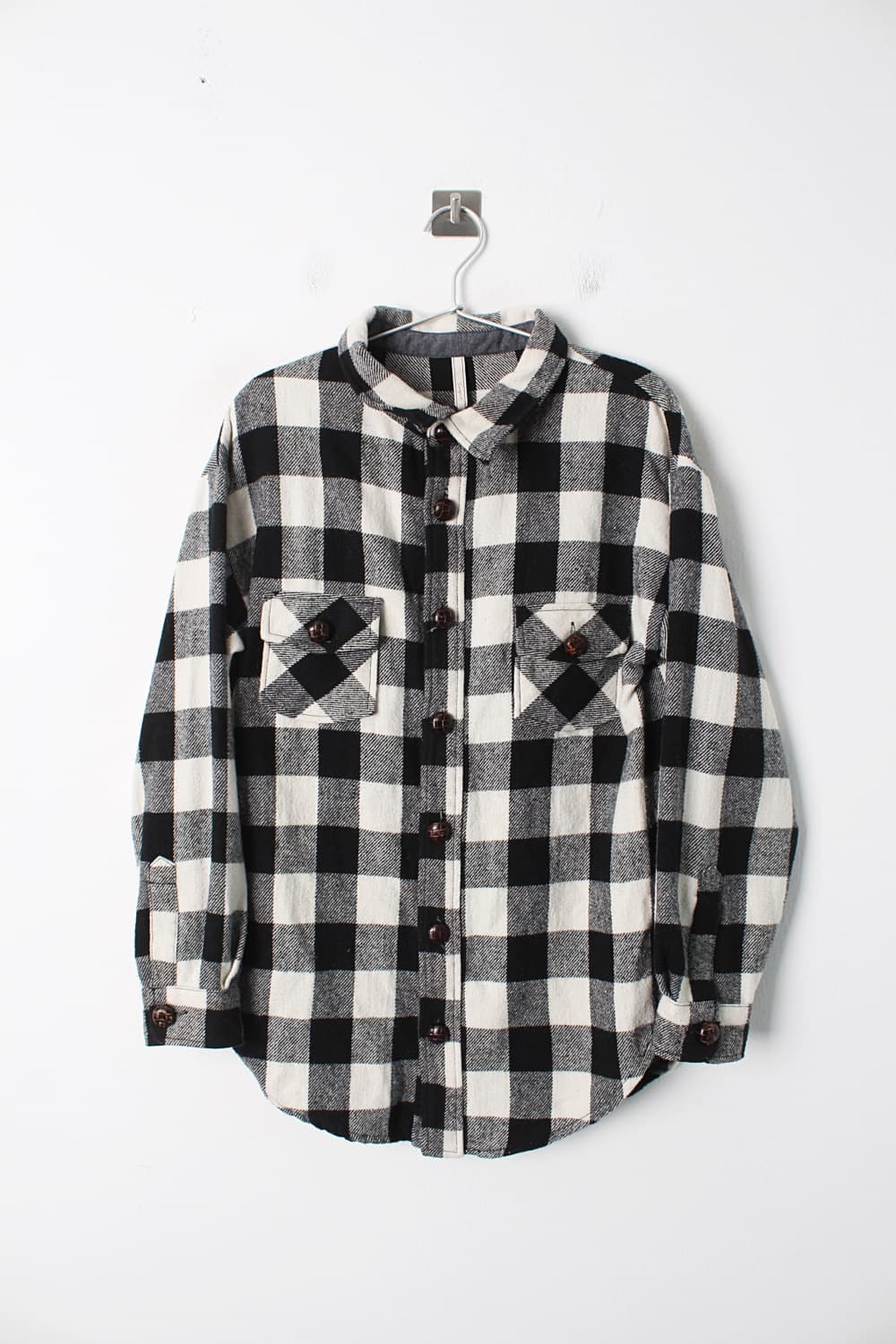 언그리드 우먼 체크셔츠 상품이미지1