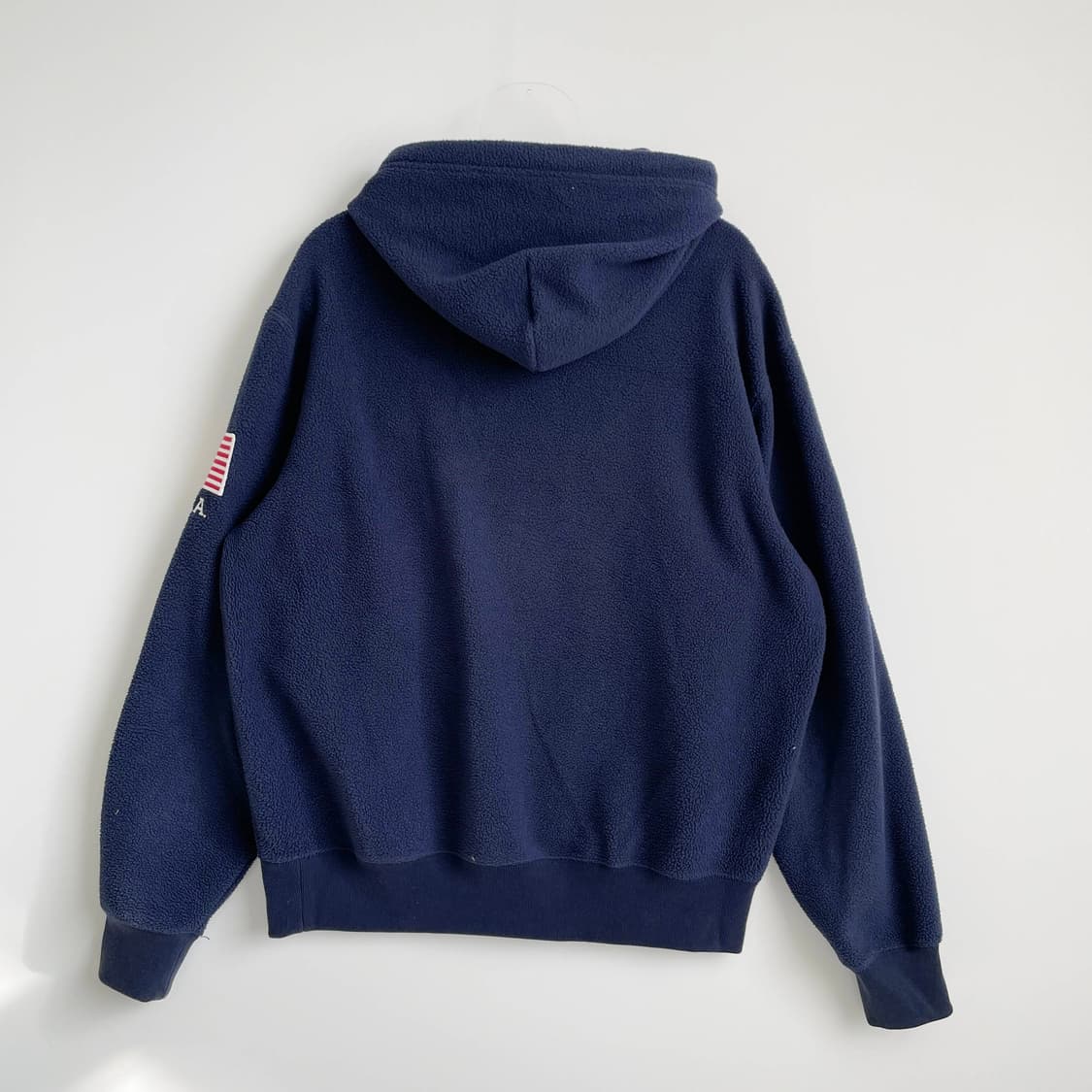 F2 폴로랄프로렌 성조기 네이비 플리스 후디 100-105사이즈 상품이미지3