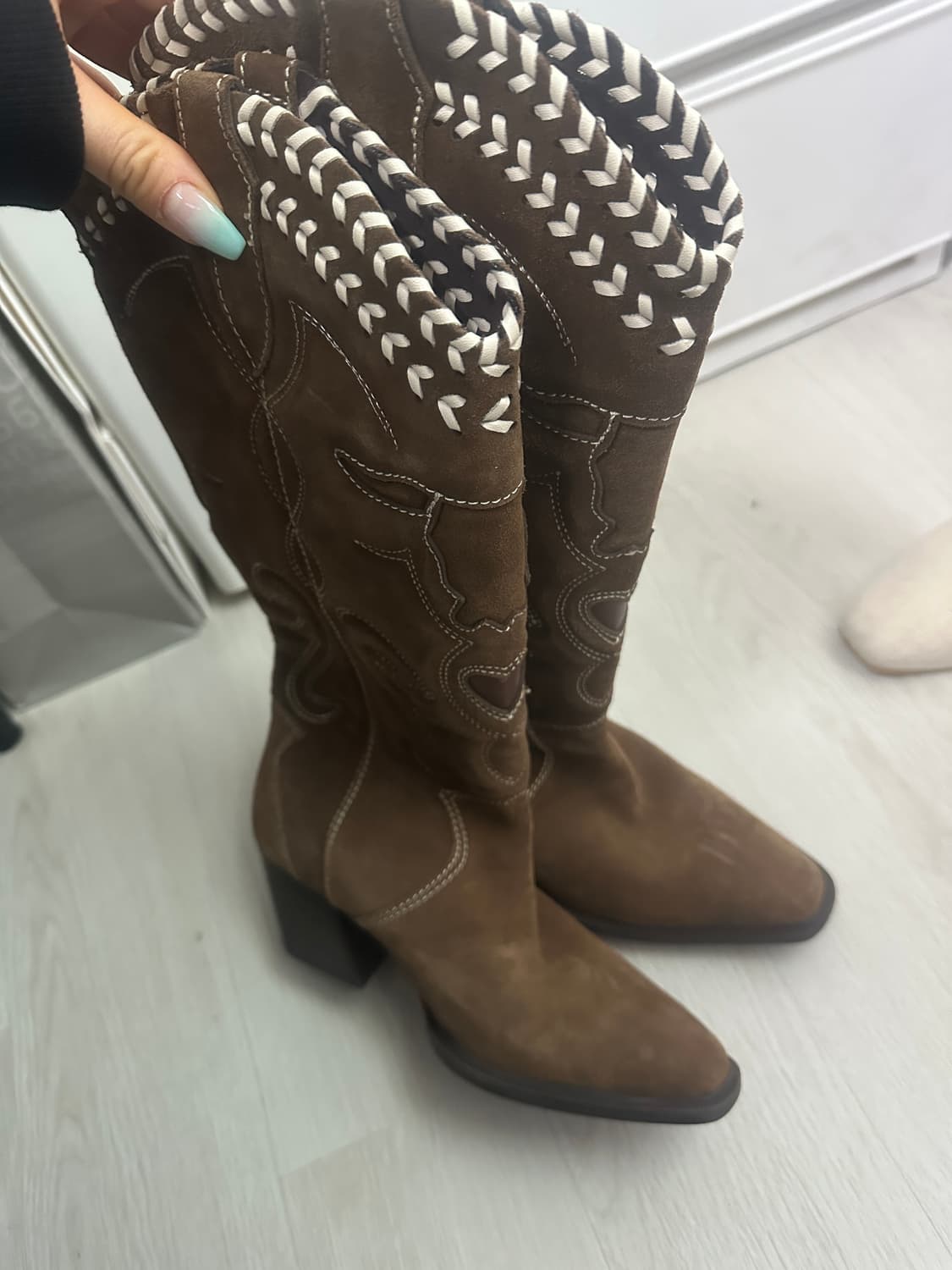 자라 레더 부츠 37사이즈 상품이미지7