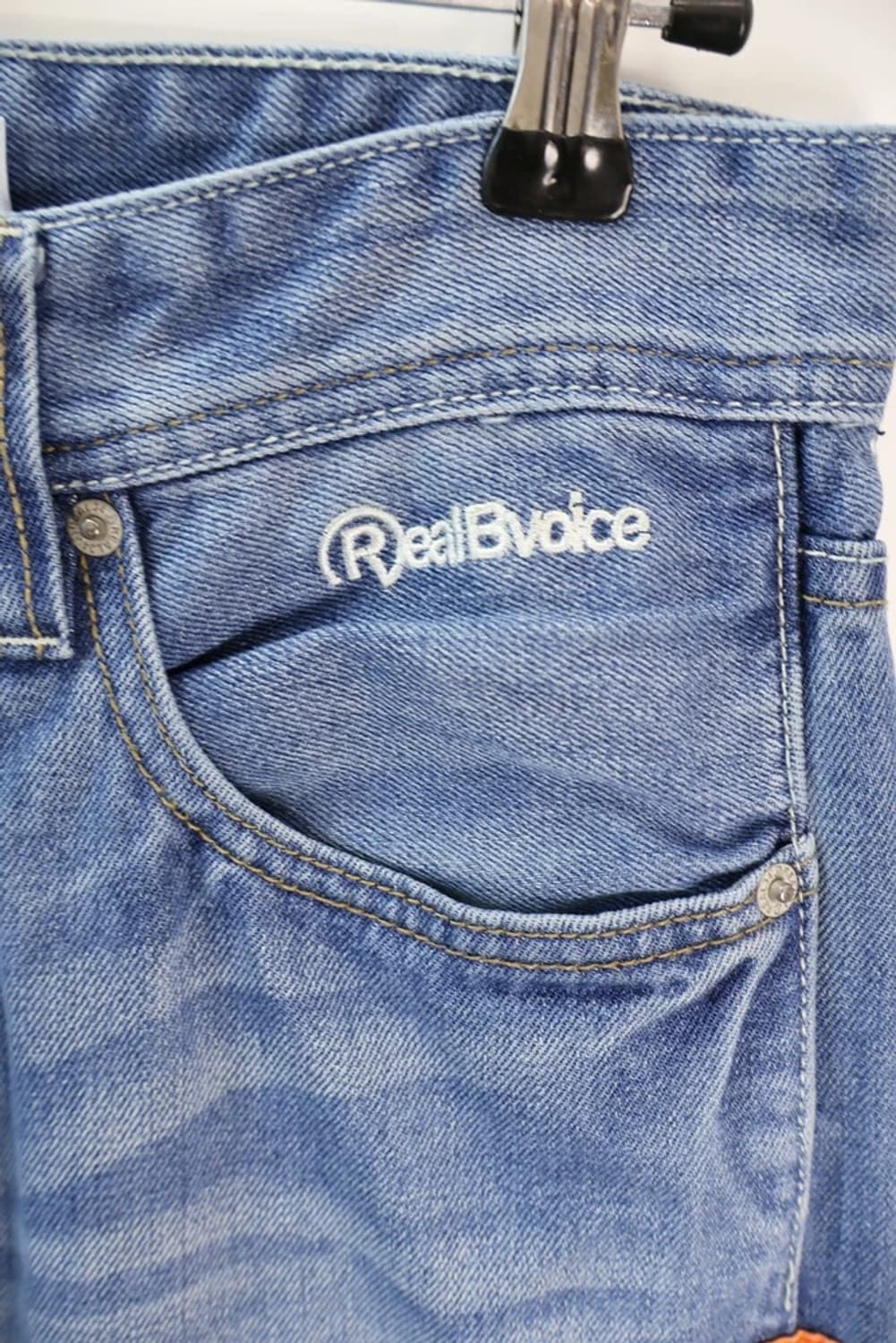 Real Bvoice R-Embroidery Vintage Denim 상품이미지9