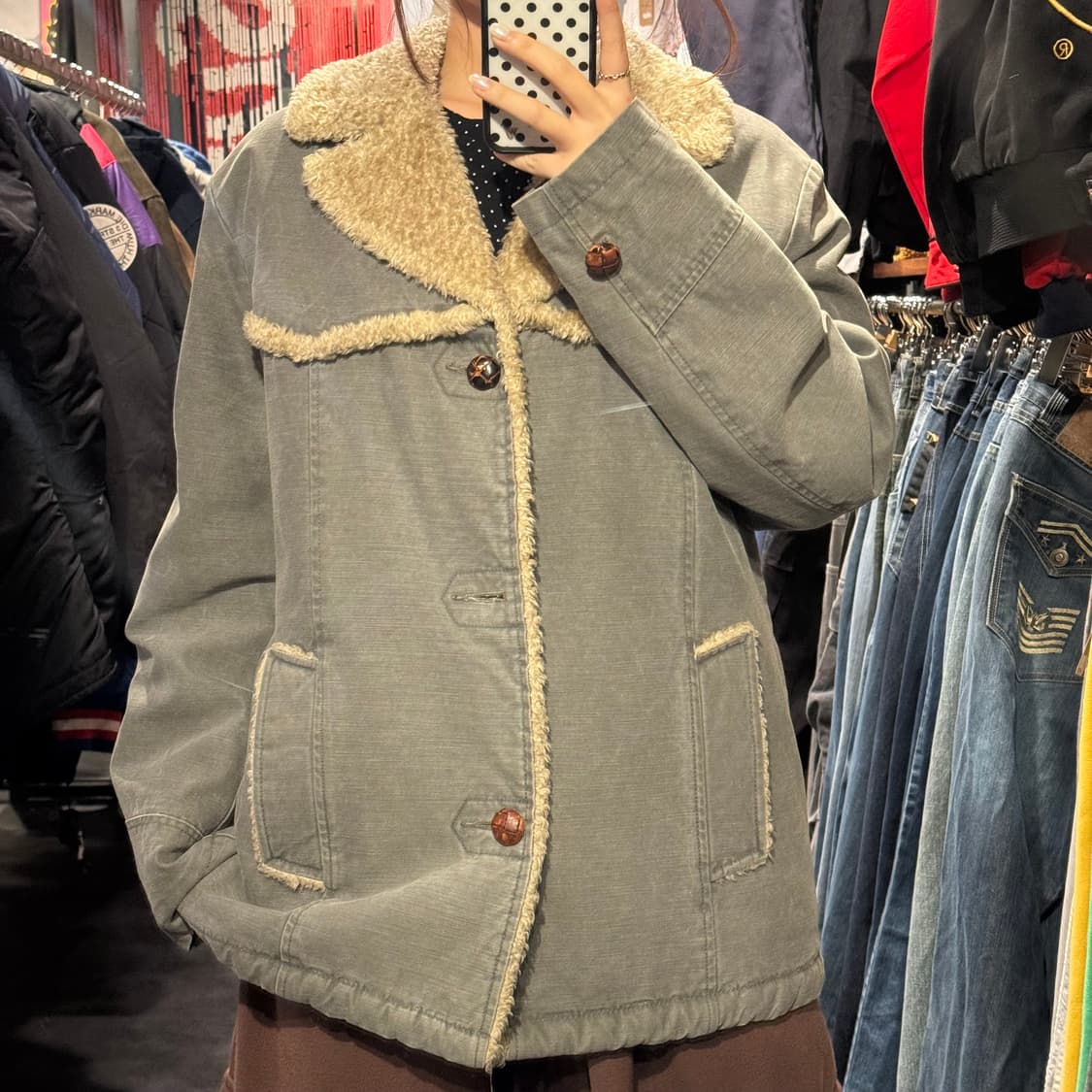 [IM]리바이스 셰르파 자켓 상품이미지2