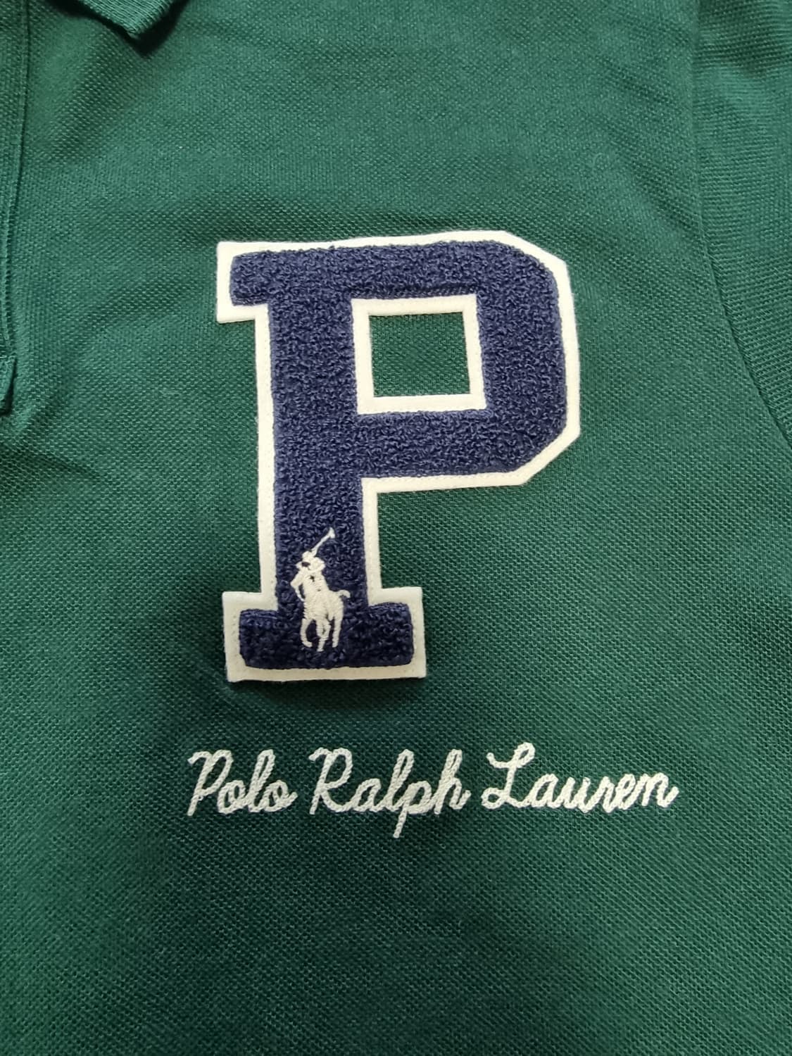 폴로 랄프로렌 클래식핏 카라티 L 그린 상품이미지3