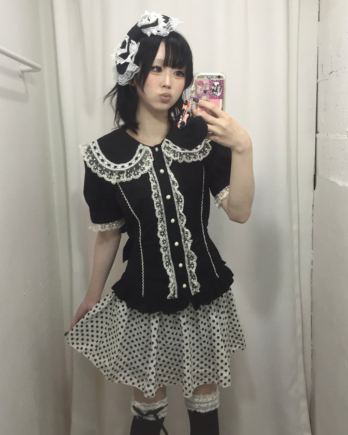 BODY LINE 우사미미 블라우스 🎵 상품이미지3