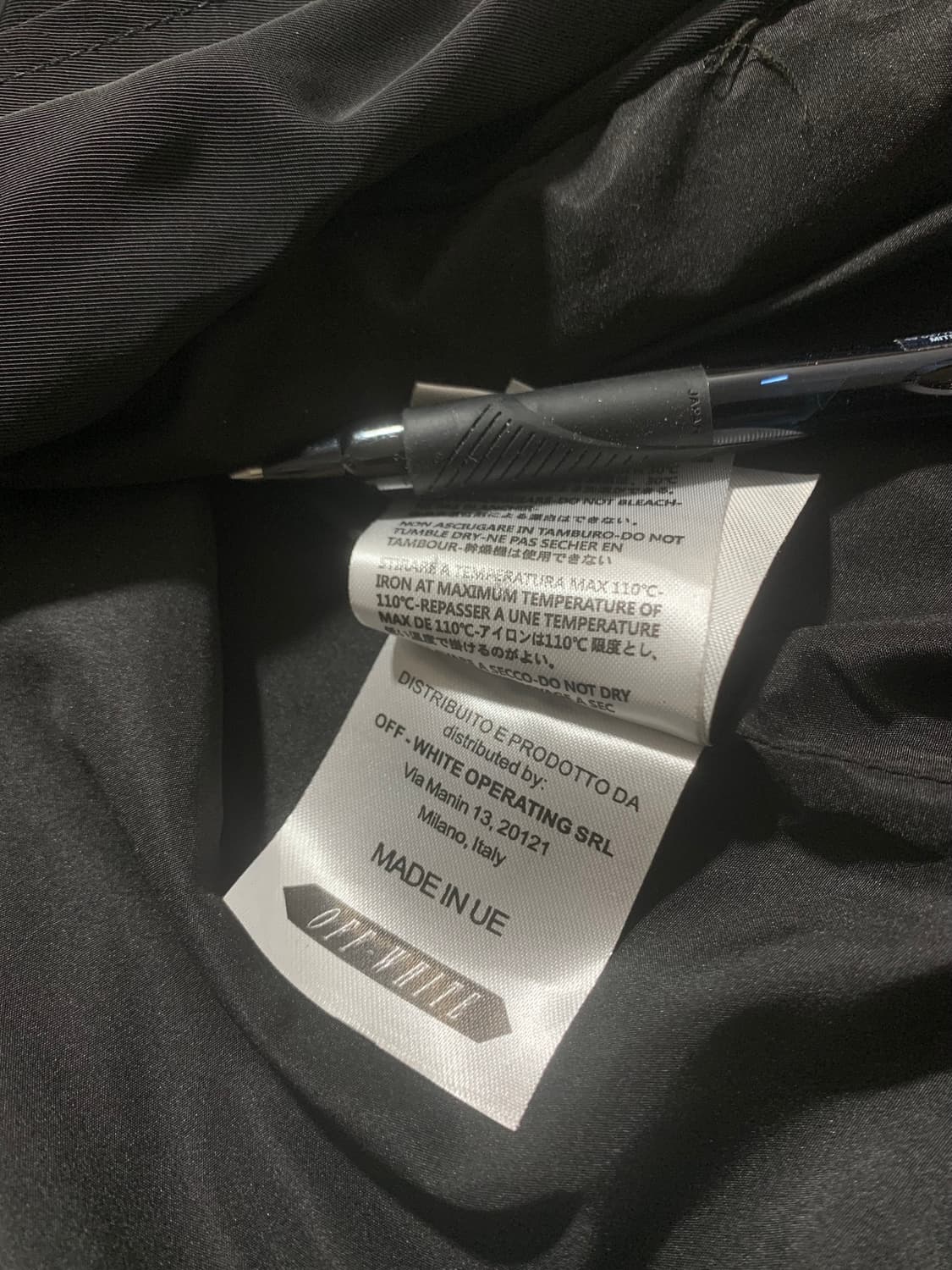 오프화이트 블루칼라 봄버 자켓 Off White 상품이미지5