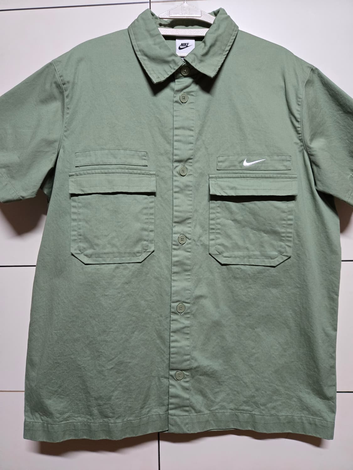 나이키 남성 밀리터리 반팔 셔츠 상품이미지1