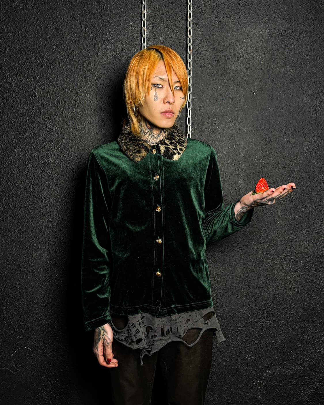 DONNA Proibita – Velvet Shirt 상품이미지1