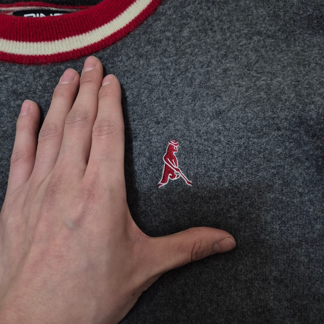 PING 핑 골프 컬렉션 골프웨어 자수로고 라운드 니트 XL(105) 상품이미지4