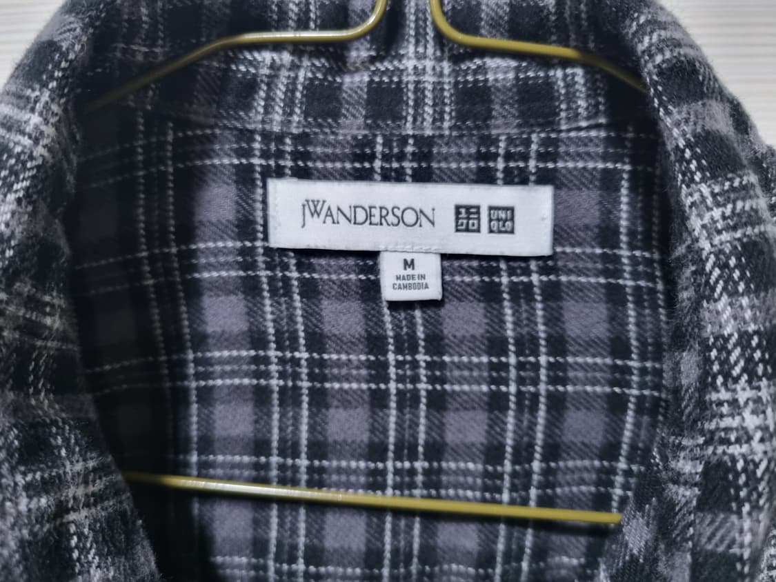 유니클로 x JW Anderson Flannel 셔츠 [m] 상품이미지4