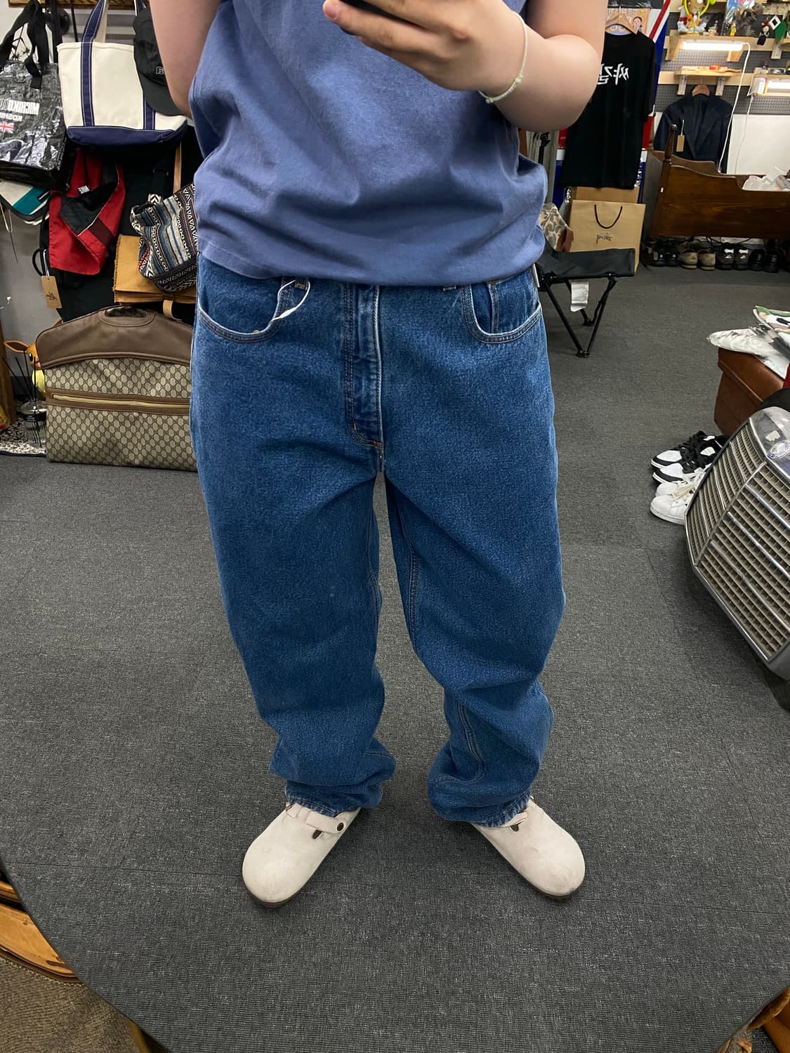 Carhartt 칼하트 데님 팬츠 (Fleece-lined) 상품이미지1