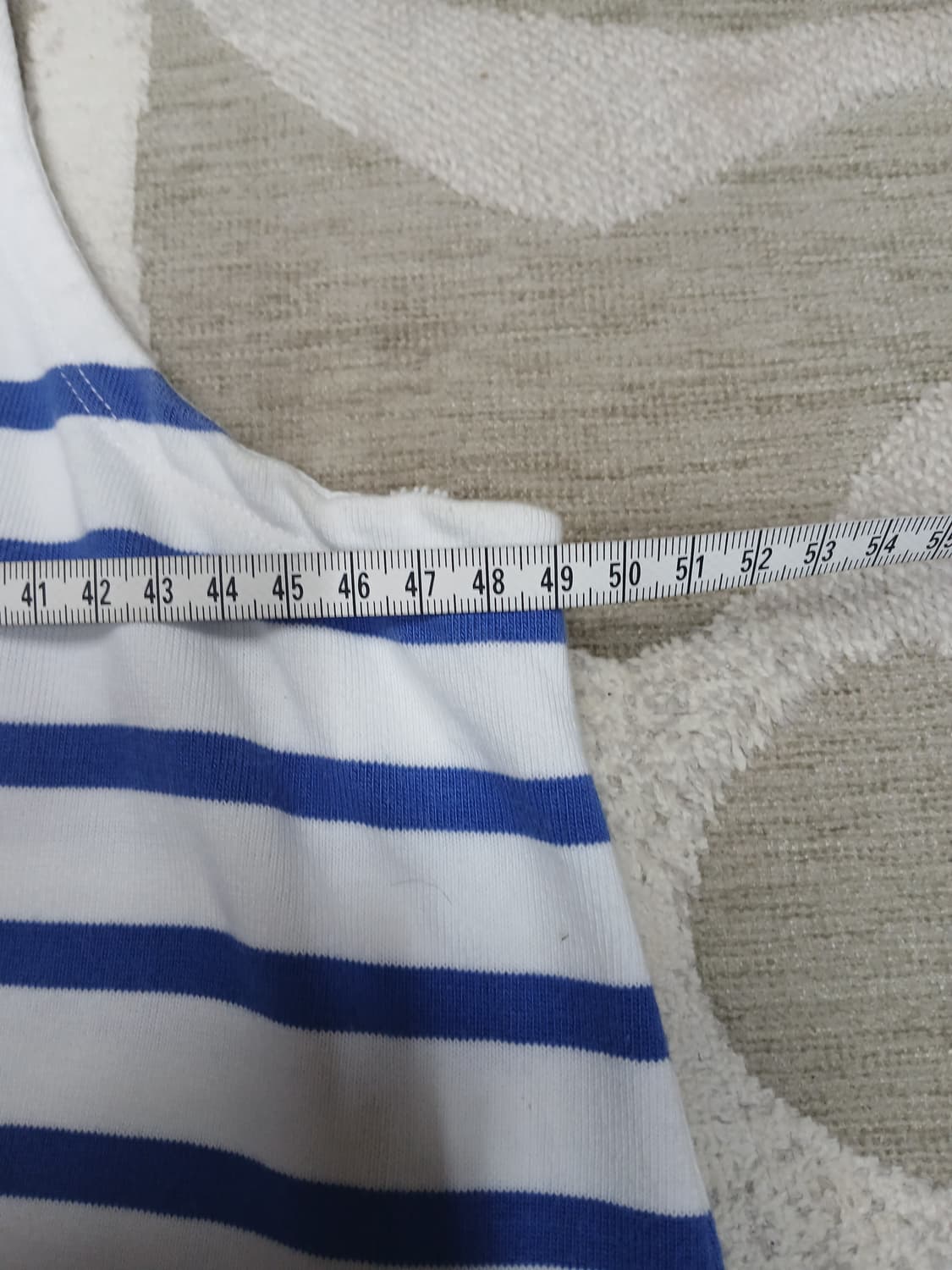 럭키슈에뜨 스트라이프 민소매 탑  상품이미지6
