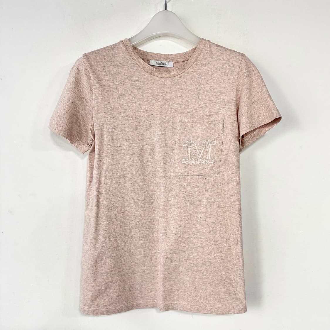 막스마라 로고 패치 포켓 티셔츠 상품이미지2