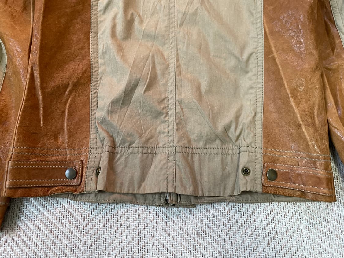 콤카이즘 보노 하이브리드 라이더 레더 자켓 goa lgb J03482 상품이미지6