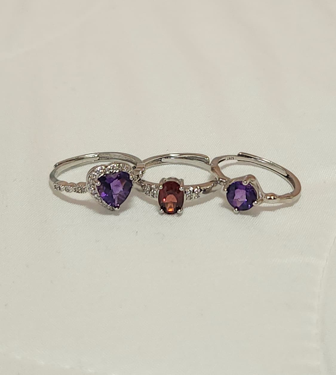 자수정 가넷 실버925 반지 상품이미지6