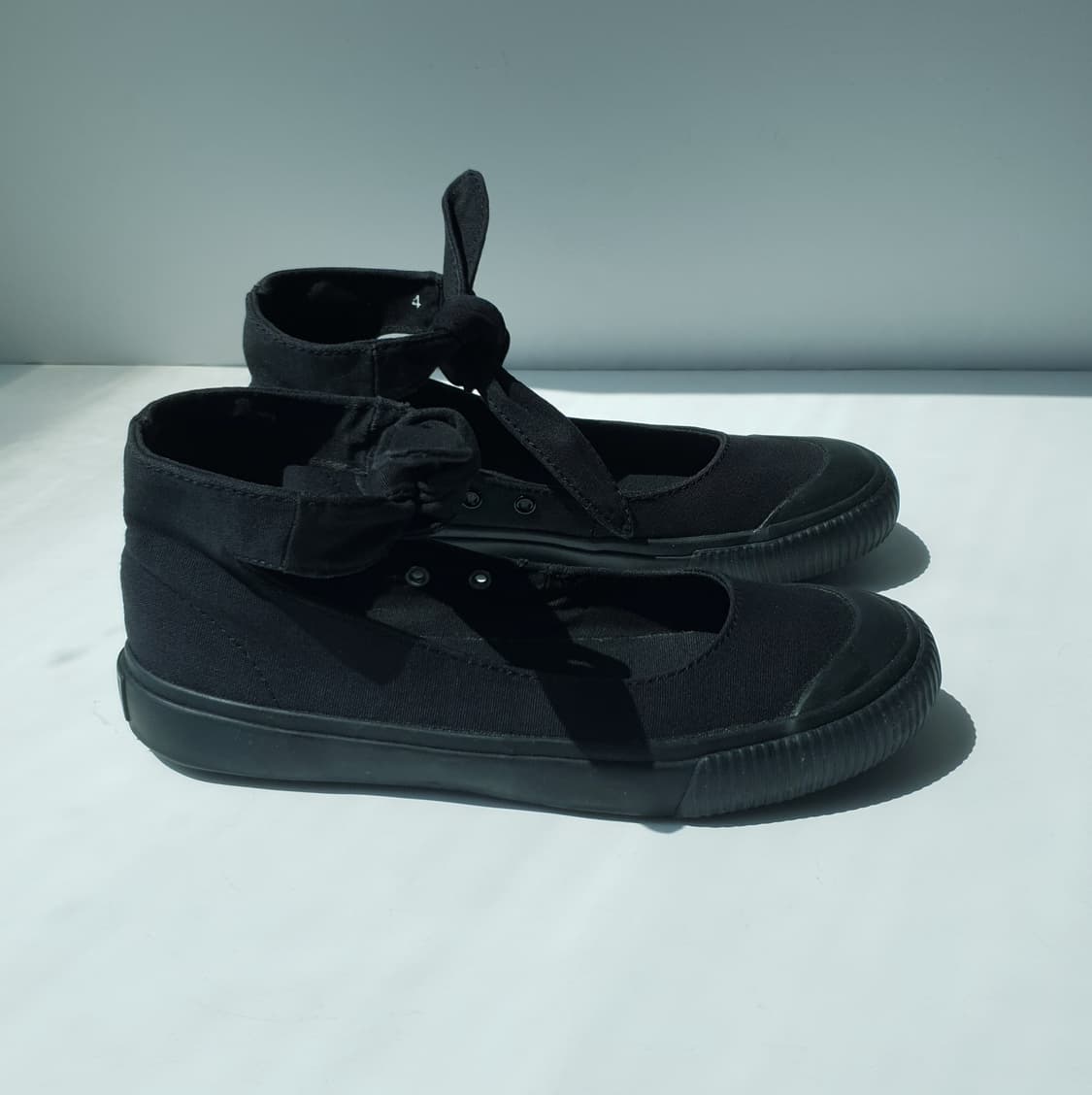 Y's Canvas AnkleTie Mary Jane Sneakers 상품이미지5