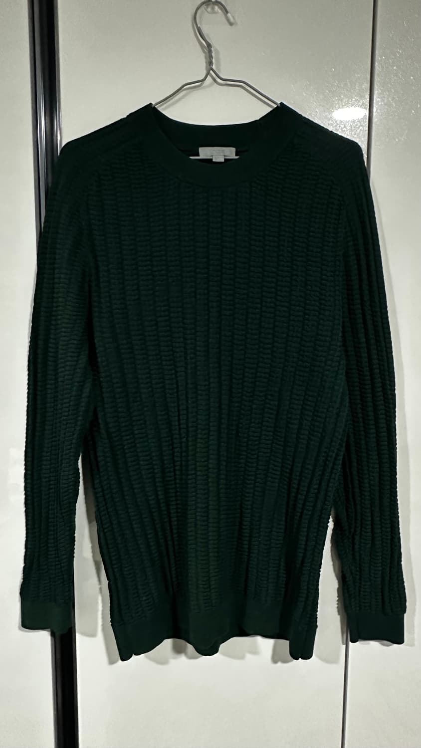 COS 코스 그린 골지 니트 M 상품이미지1