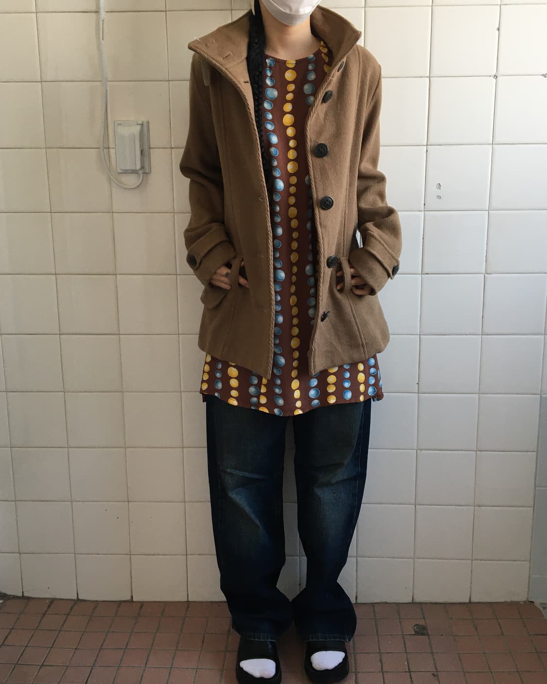 Dot pattern sleeveless onepiece 상품이미지5