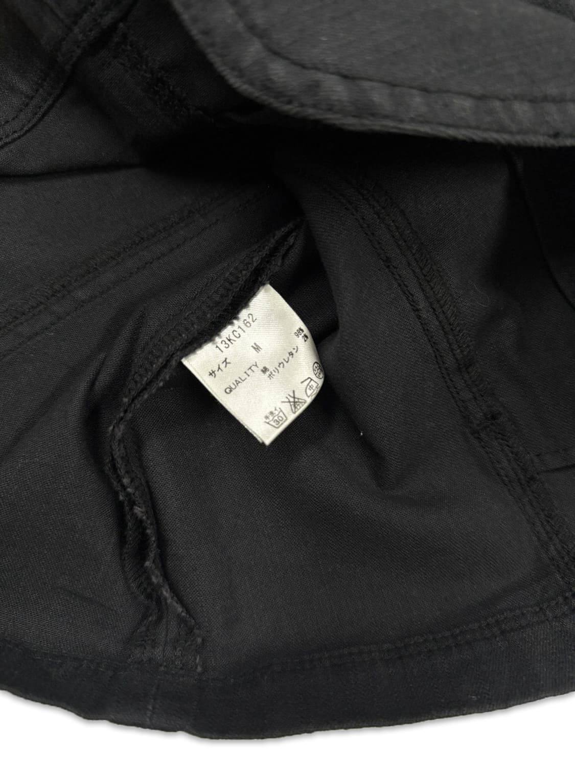 빈티지 cat in the closet 블랙 라인 슬림핏 싱글 자켓 상품이미지4