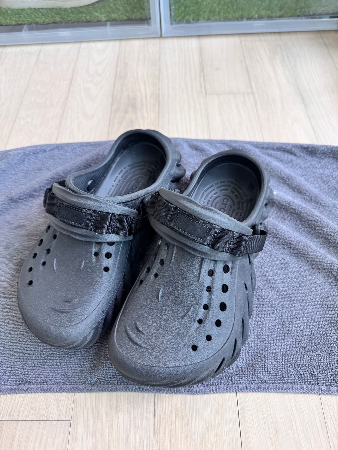 크록스 에코클로그 블랙 m5 w7 240 상품이미지2