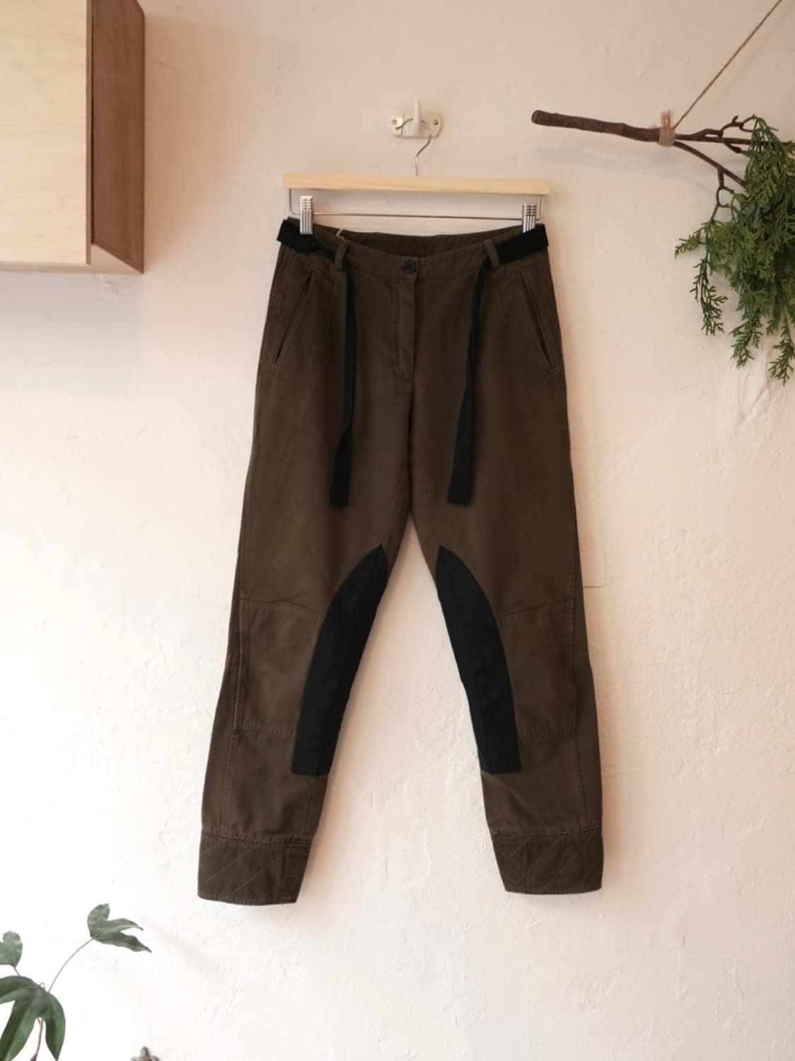 드리스 반 노튼 벨티드 팬츠 상품이미지1