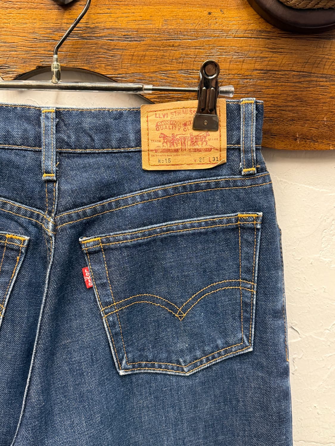 90s Japan Levi's W515 Slim Straight Deni 상품이미지3