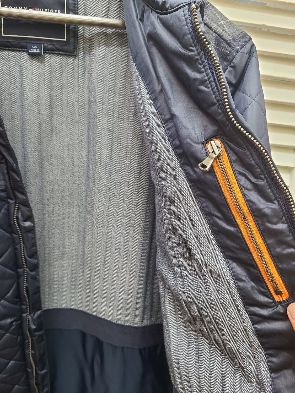 타미힐피거 퀼팅 패딩 점퍼 상품이미지4