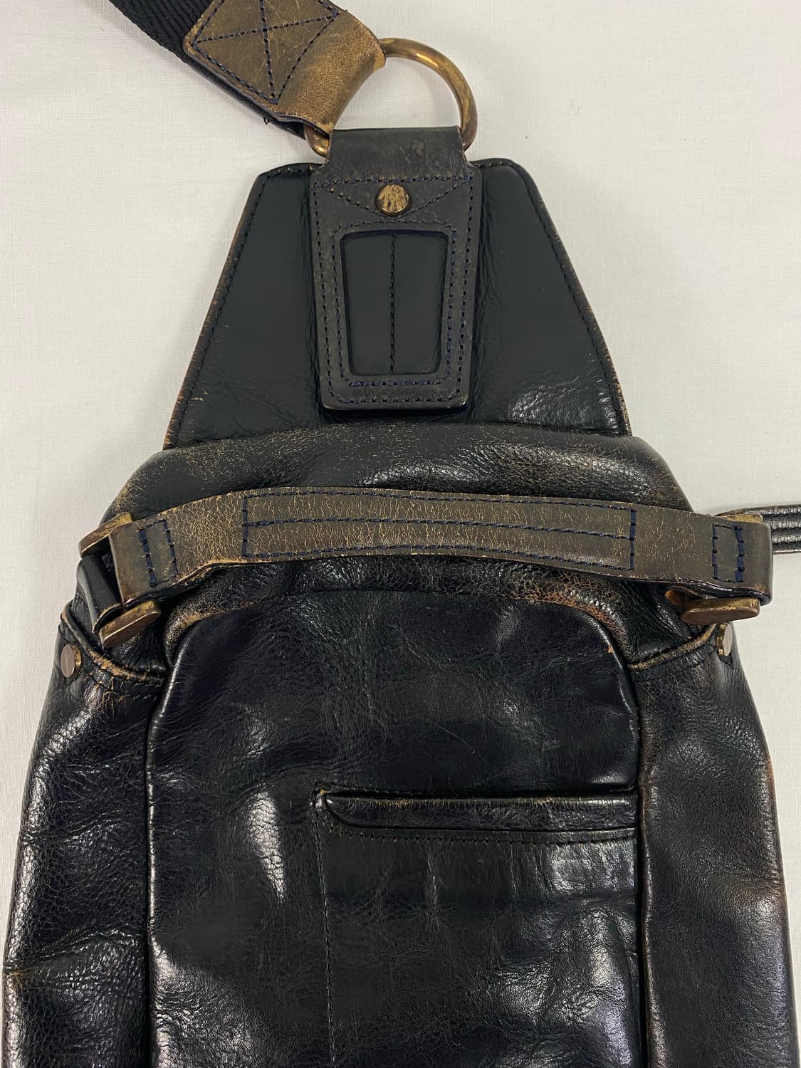 마스터피스 mspc 가죽 레더 슬링백 상품이미지4