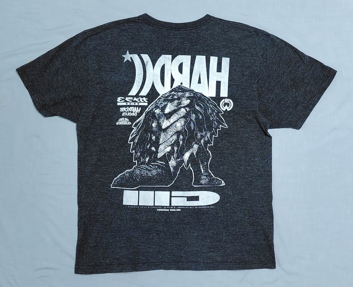 [XXL] 하드코어 초콜릿 x 가메라 3 (1999) 콜라보 티셔츠 상품이미지6