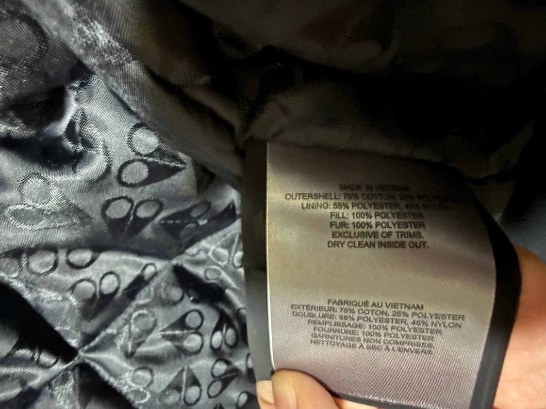 무스너클 버니스웨터 퍼 후드 집업 (백화점 매장 구매) 상품이미지4