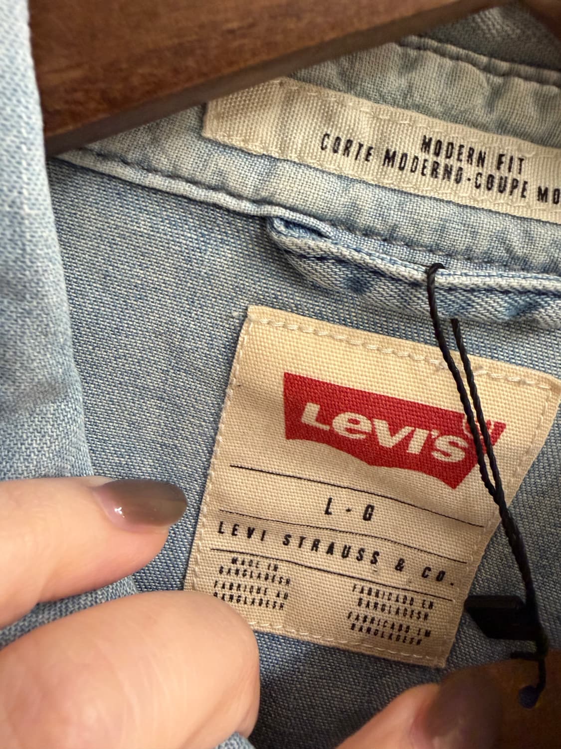 N122. 리바이스 데님셔츠 상품이미지2