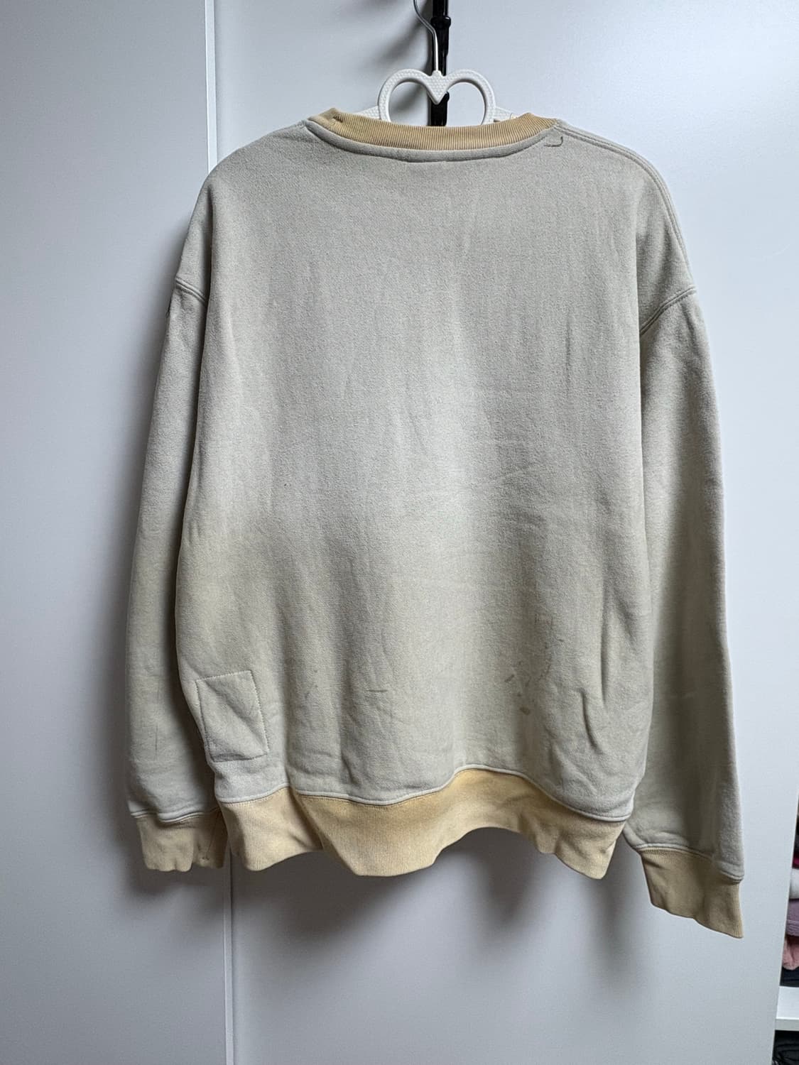 카키스 워싱 맨투맨 상품이미지2