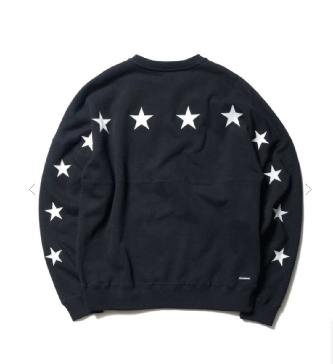 F.C Real Bristol 크루넥 스웻 셔츠 블랙 상품이미지1