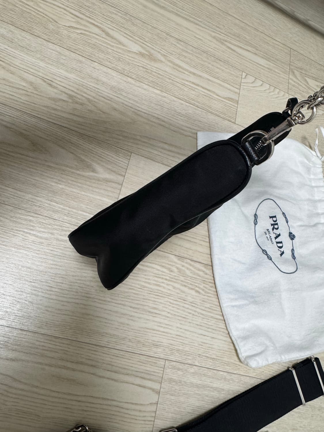 프라다 리에디션 나일론백 블랙 2005 상품이미지4